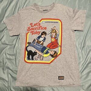 Steven Rhodes Lets Sacrifice Toby Men’s M Great Short Sleeve Shirt